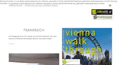 Desktop Screenshot of jugend.evang-wels.at